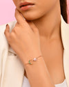 Floral Moon Bracelet