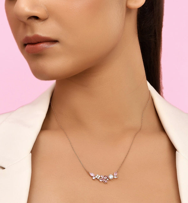 Blush Bloom necklace