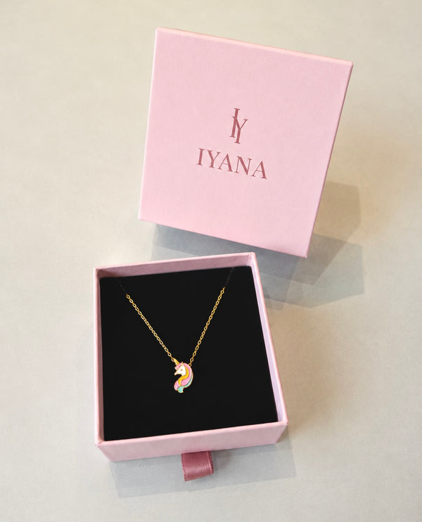 925 Silver Unicorn Necklace