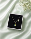 925 Silver Mickey Necklace with Evil Eye Hamsa Charm
