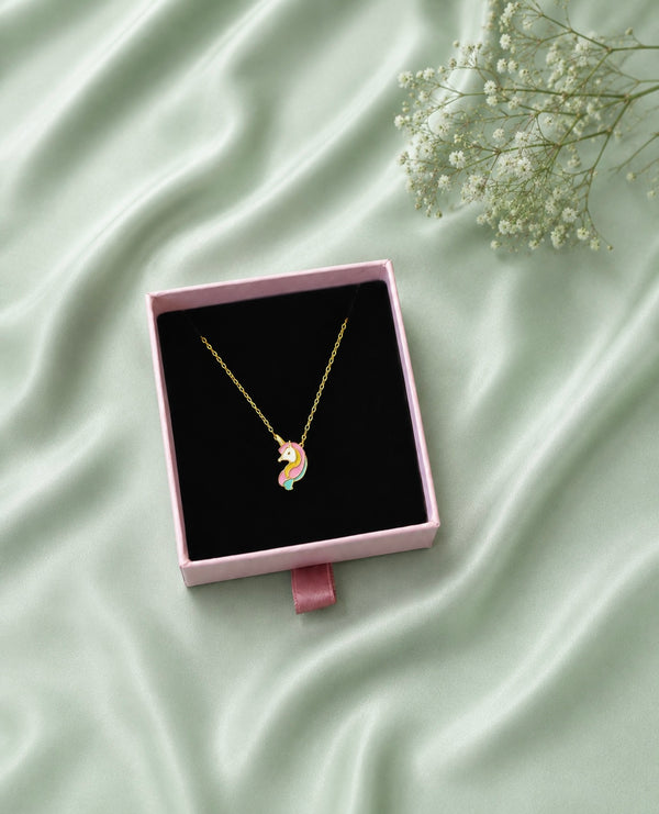 925 Silver Unicorn Necklace