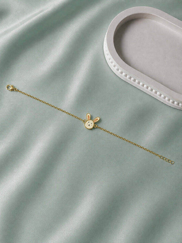 Baby Bunny Silver Bracelet