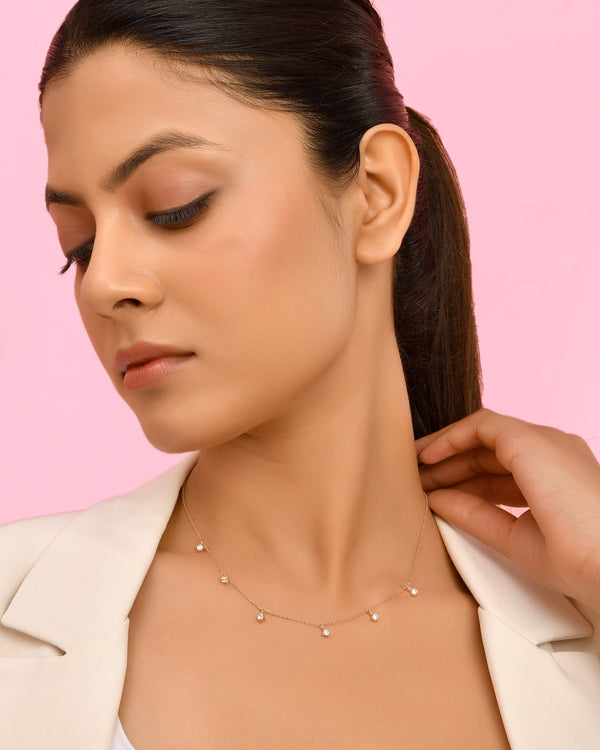 Charm Drop necklace