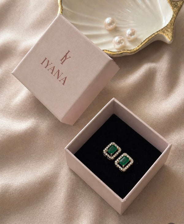 Regal Green Studs