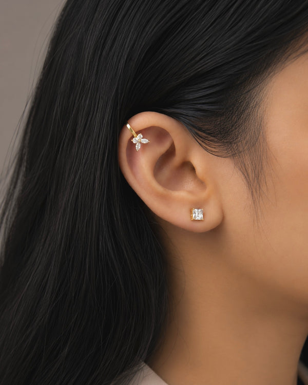 Floral Bugadi Studs