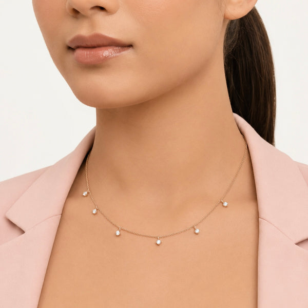 Charm Drop necklace