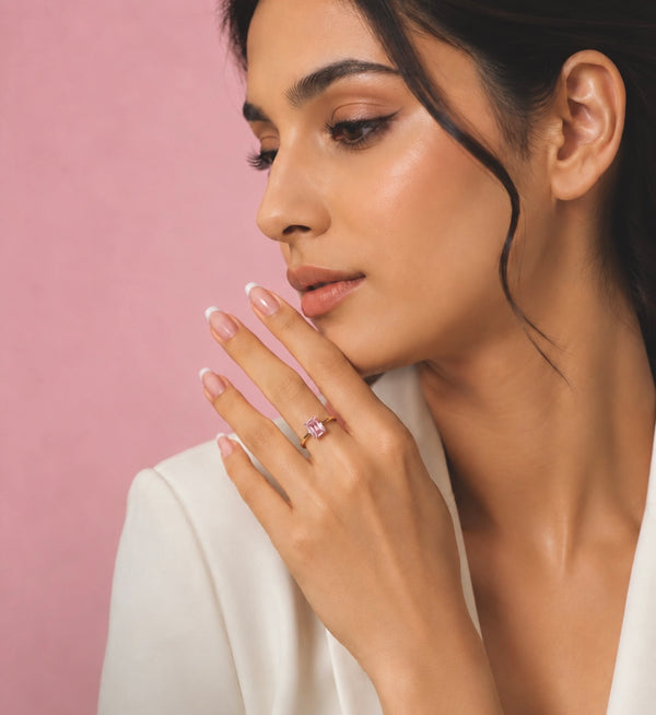 Crystal Pink Ring