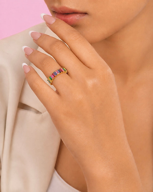 Classic Multistone Ring