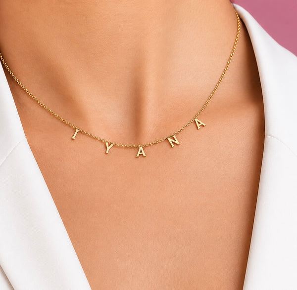 Personalized Charm Necklace