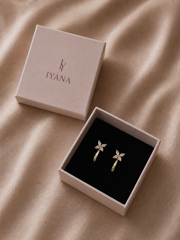 Floral Bugadi Studs