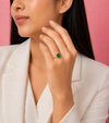 Green Statement Ring