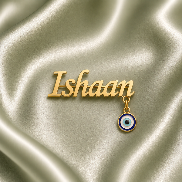 Personalized Silver Brooch