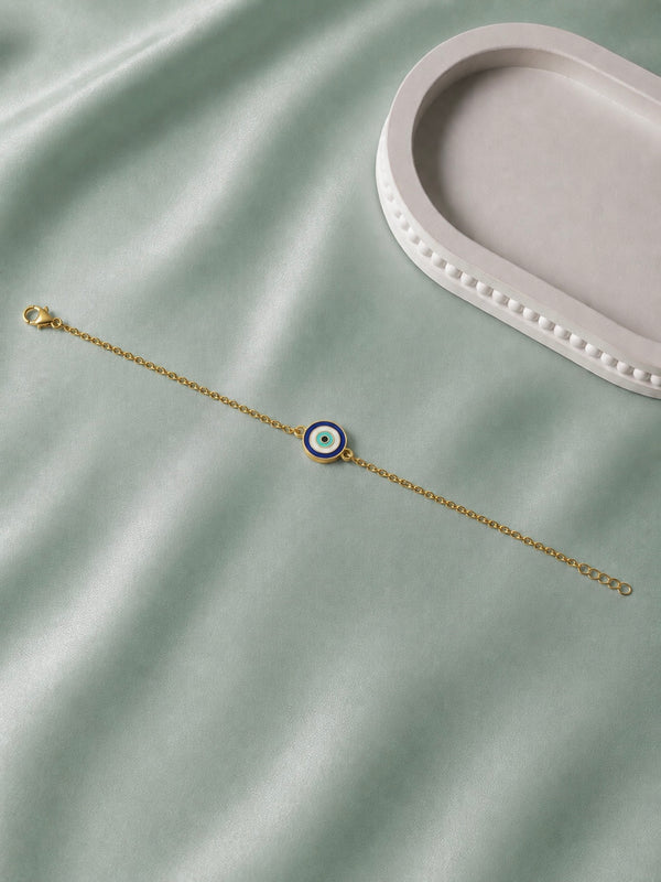 Evil Eye Silver Bracelet