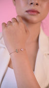 Floral Moon Bracelet