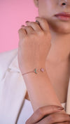 Floral Moon Bracelet